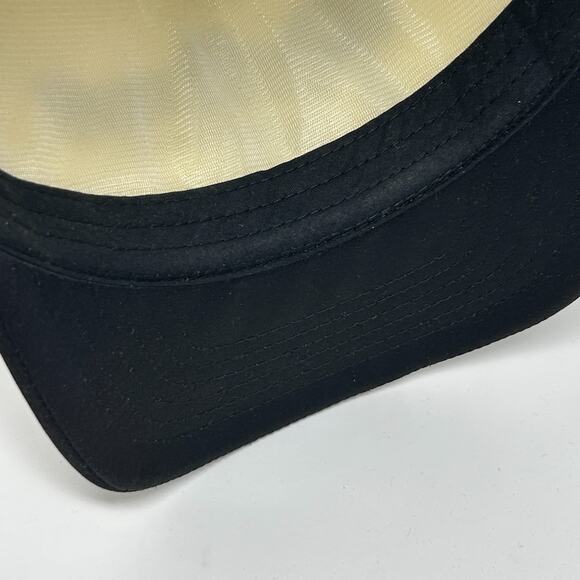 Feature Trucker Hat Cap Black Streetwear Sneaker Culture Mesh Snapback 5 Panel - Picture 5 of 9